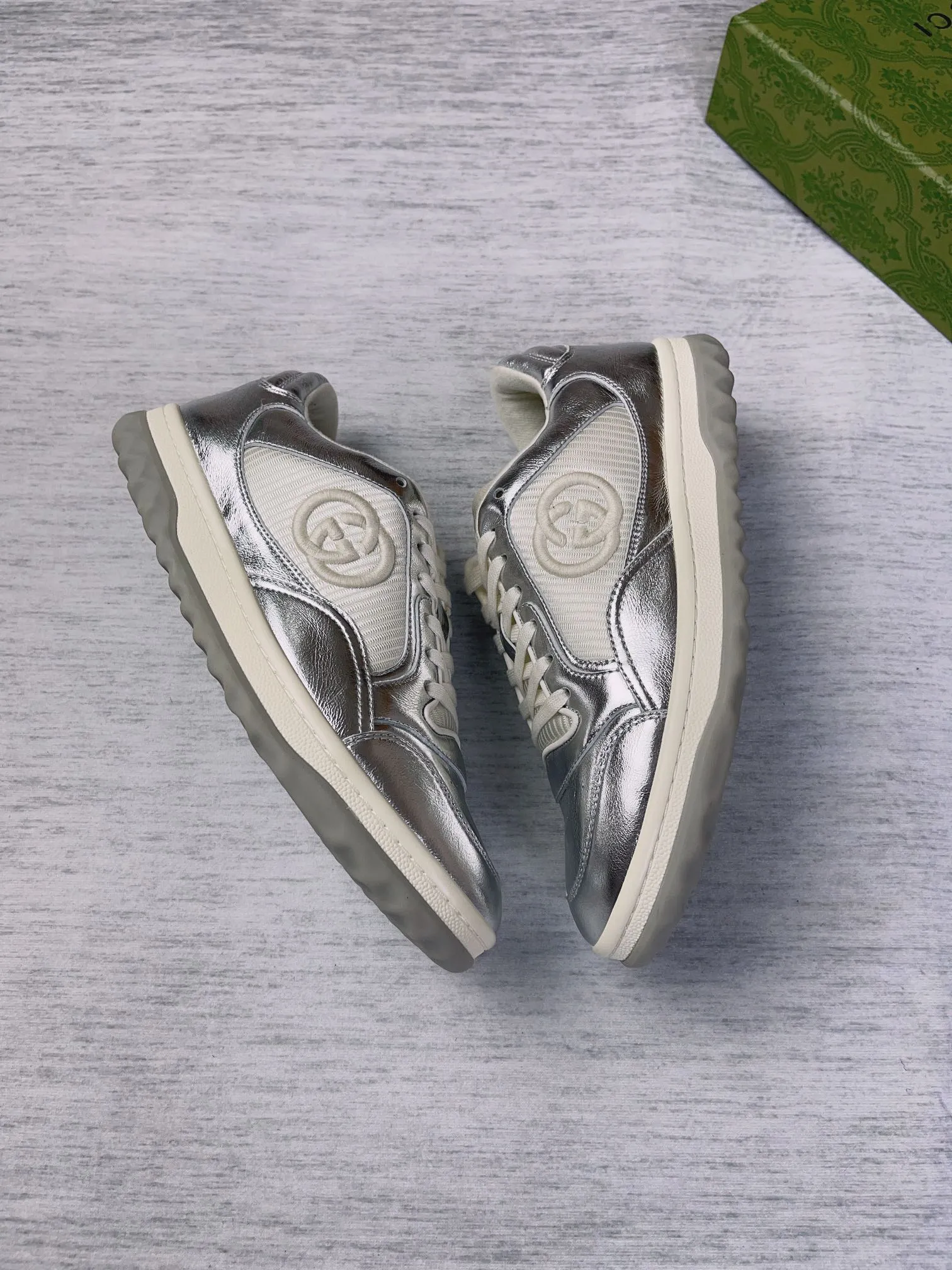 👟👟Ex-factory price 600👟👟 👑The top version of Gucci's latest popular MAC80 sneakers on the market, women's 35-40, men's 39-45 👏👏👏Welcome all bosses to compare and provide guidance...